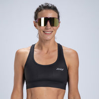 Zoot Sports RUN BRA Women's Core Run Bra - Jet Black