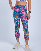Zoot Sports RUN CAPRIS Women's Ltd Run Pulse High-Rise Capri - Island Original