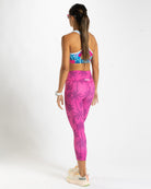 Zoot Sports RUN CAPRIS Women's Ltd Run Pulse High-Rise Capri - Paradise