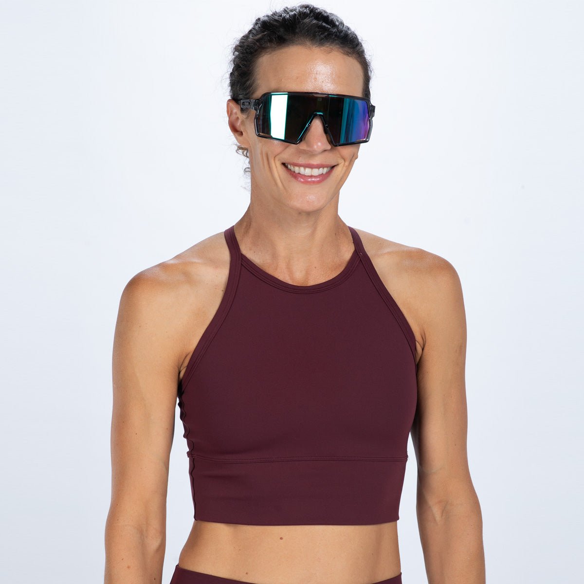 Zoot Sports RUN CROP Women's Elite Run Crop - Burgundy