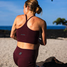 Zoot Sports RUN CROP Women's Elite Run Crop - Burgundy