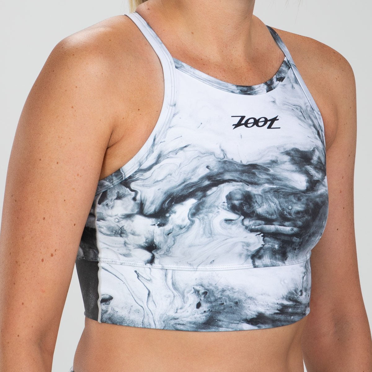 Zoot Sports RUN CROP Women's Elite Run Crop - White Hot