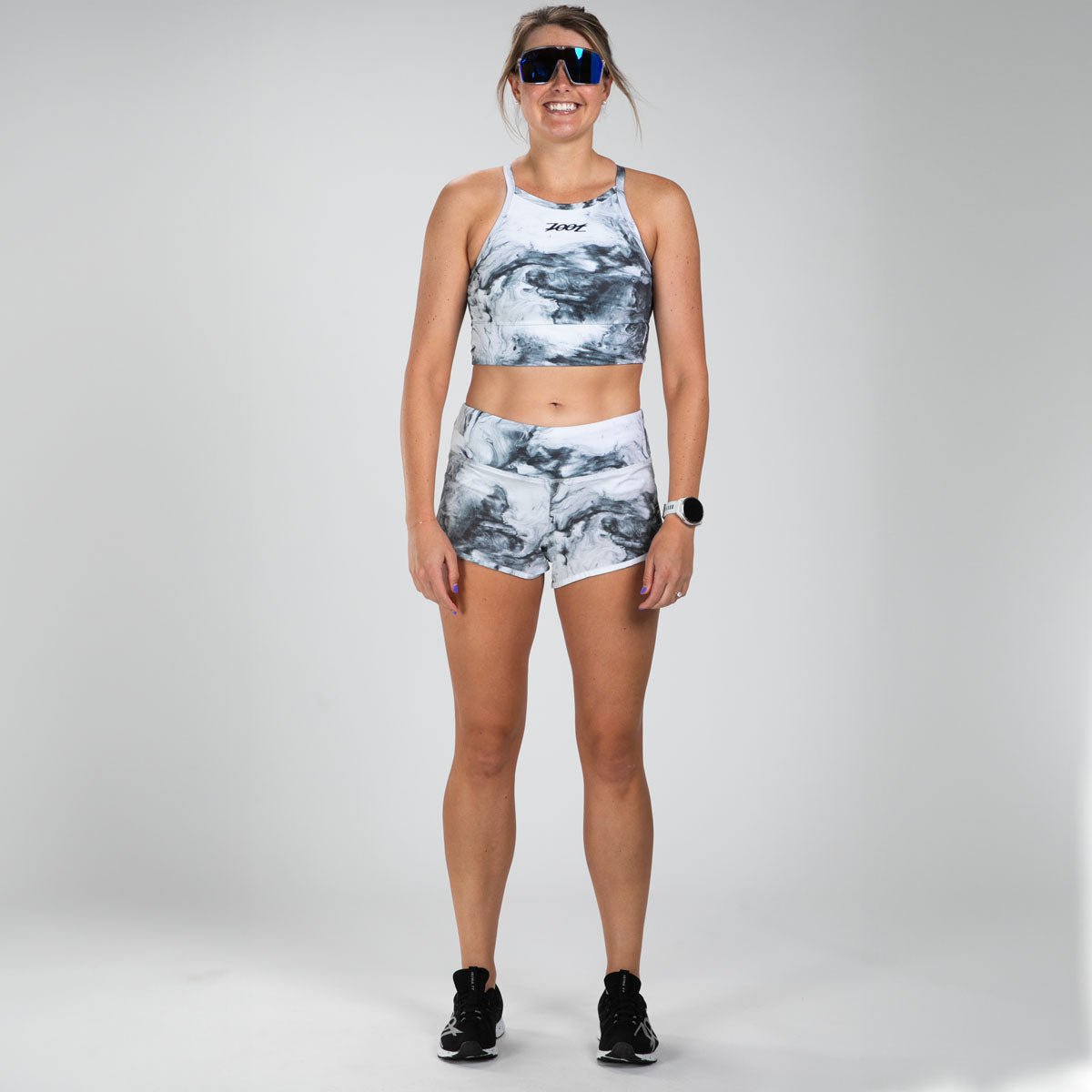 Zoot Sports RUN CROP Women's Elite Run Crop - White Hot