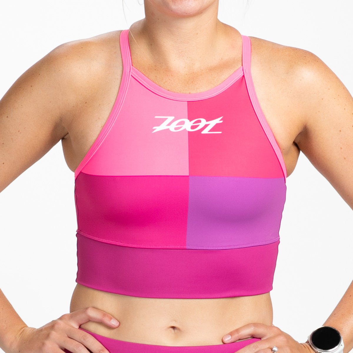 Zoot Sports RUN CROP Women's Ltd Run Crop - Believe