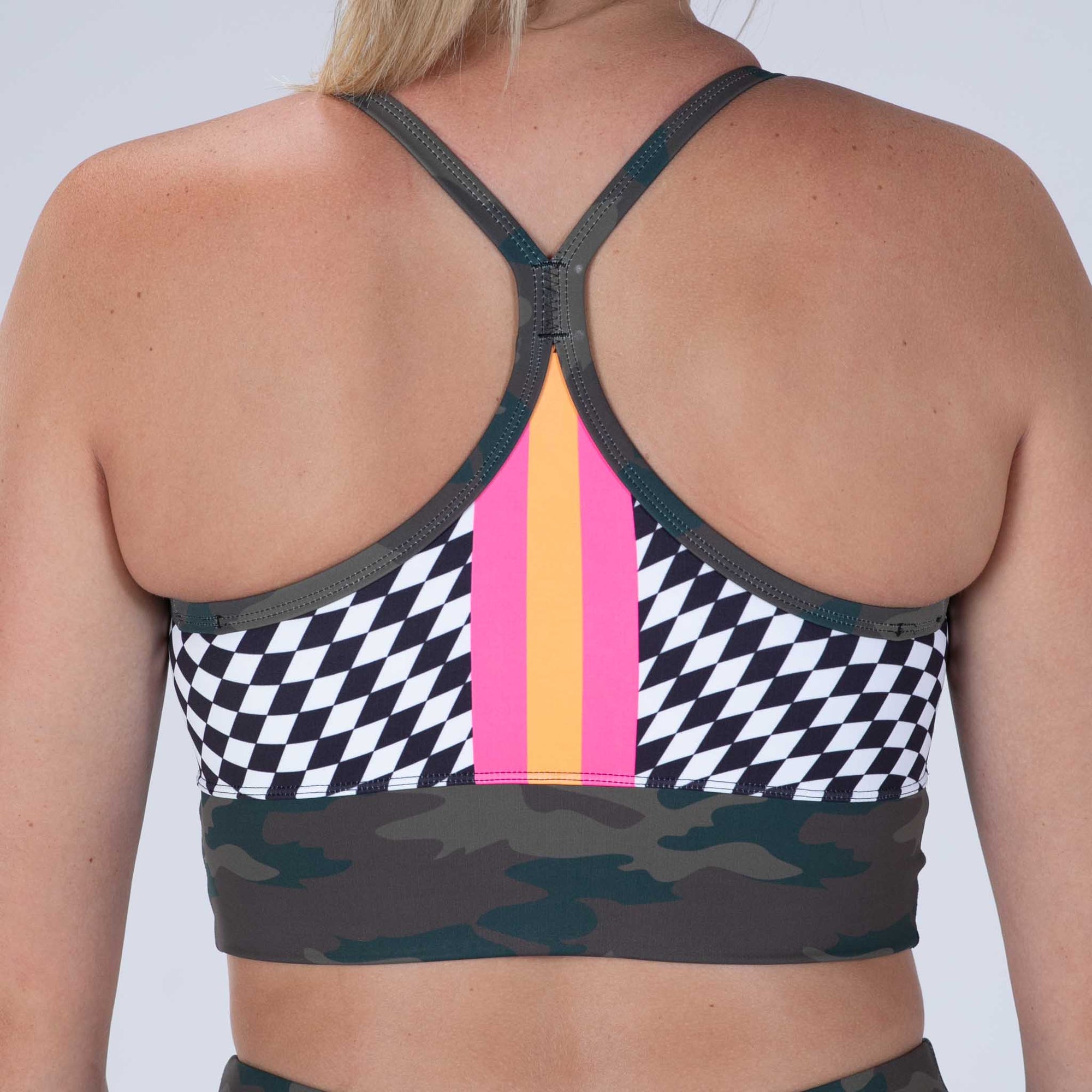 Zoot Sports RUN CROP Women's Ltd Run Crop - Cali Camo