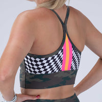 Zoot Sports RUN CROP Women's Ltd Run Crop - Cali Camo