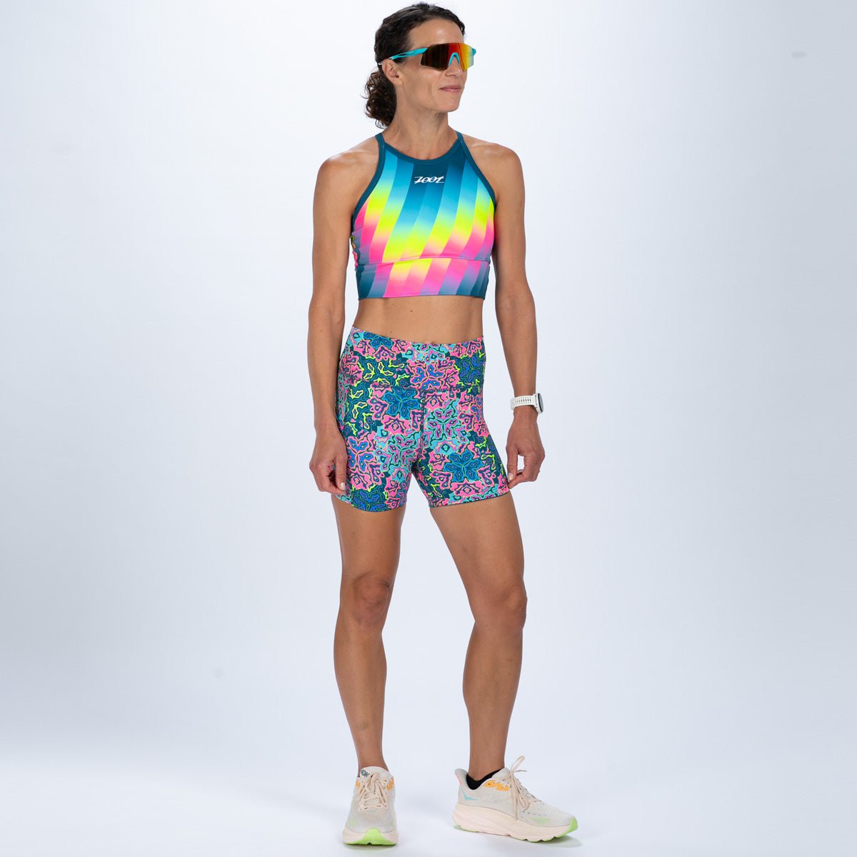 Zoot Sports RUN CROP Women's Ltd Run Crop - Costa Del Sol