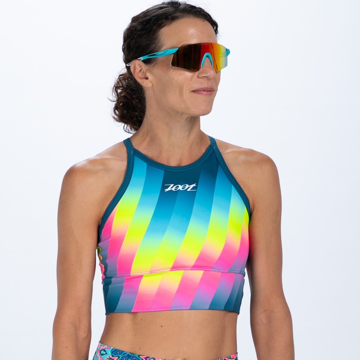 Zoot Sports RUN CROP Women's Ltd Run Crop - Costa Del Sol