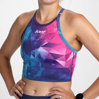 Zoot Sports RUN CROP Women's Ltd Run Crop - Crystal