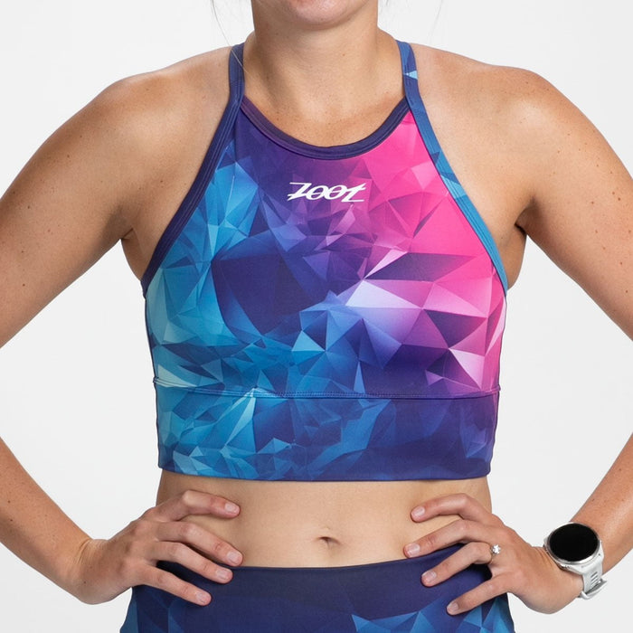 Zoot Sports RUN CROP Women's Ltd Run Crop - Crystal