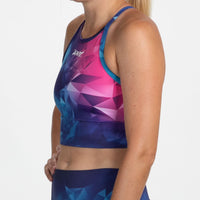 Zoot Sports RUN CROP Women's Ltd Run Crop - Crystal