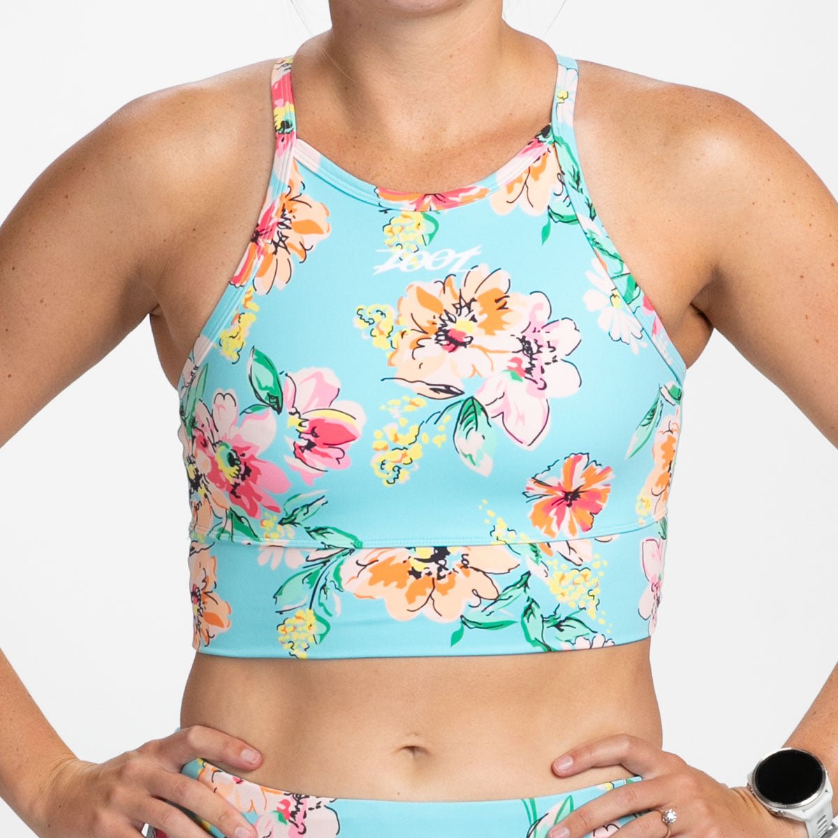 Zoot Sports RUN CROP Women's Ltd Run Crop - Jasmine