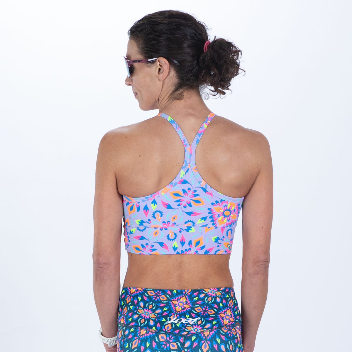 Zoot Sports RUN CROP Women's Ltd Run Crop - Kaleidoscope