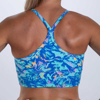 Zoot Sports RUN CROP Women's Ltd Run Crop - Koa Blue