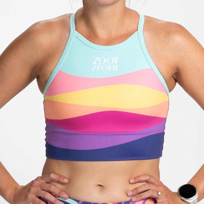 Zoot Sports RUN CROP Women's Ltd Run Crop - La Mer