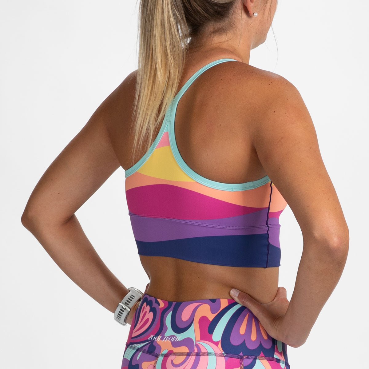 Zoot Sports RUN CROP Women's Ltd Run Crop - La Mer