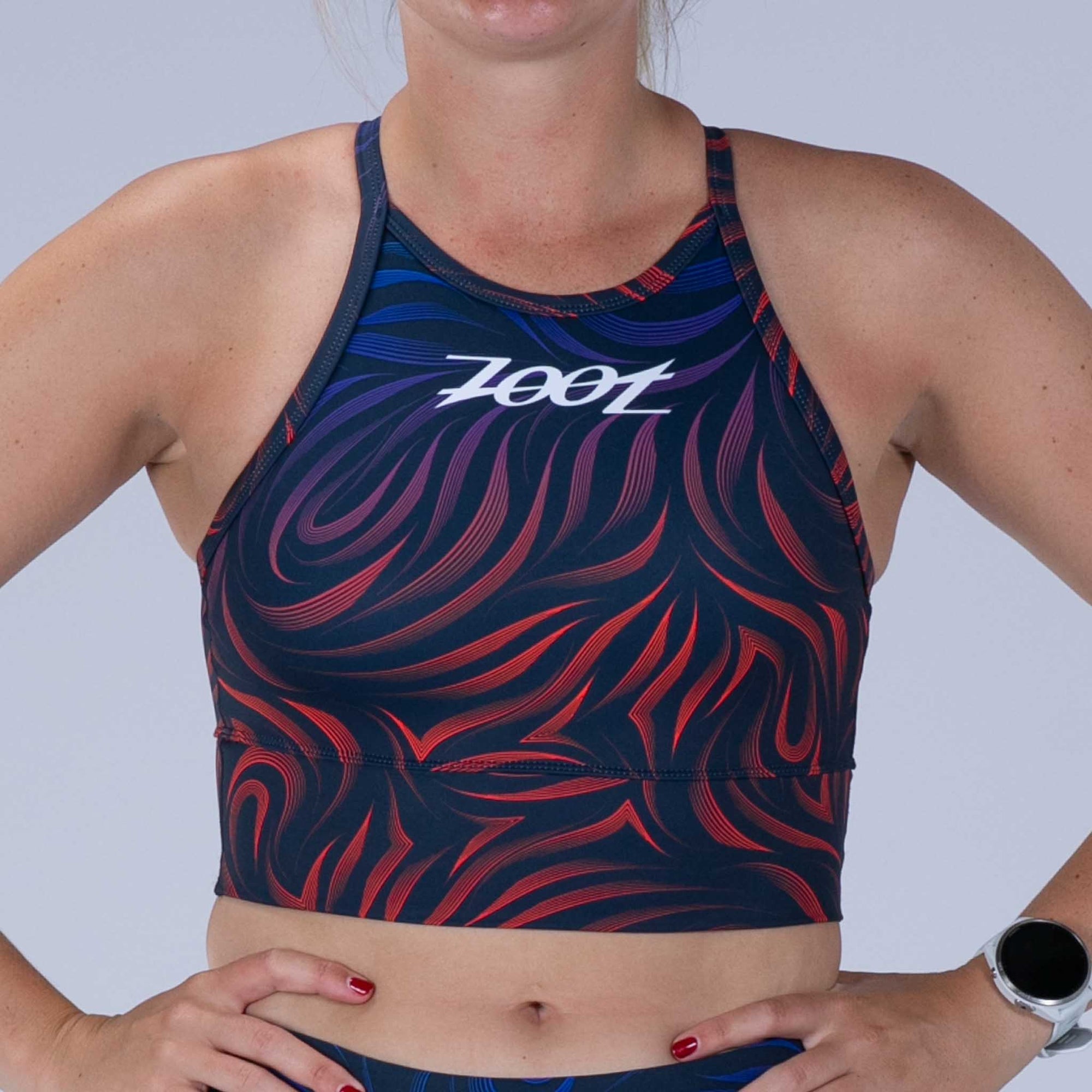 Zoot Sports RUN CROP Women's Ltd Run Crop - Phoenix