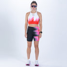 Zoot Sports RUN CROP Women's Ltd Run Crop - Yo Yo Yo