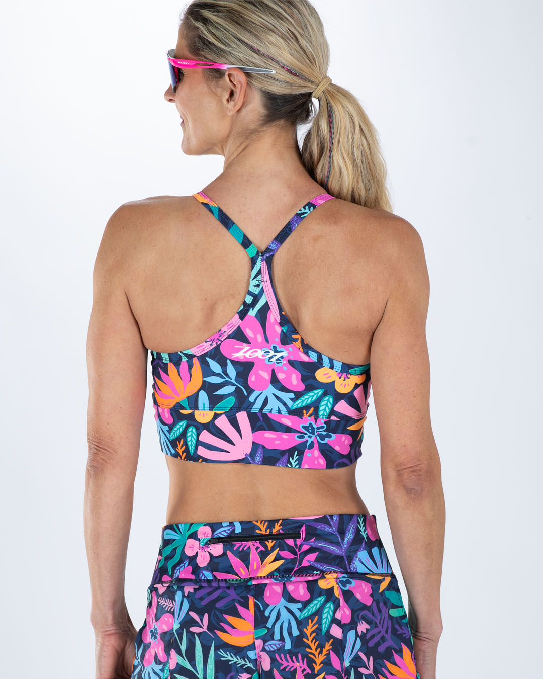 Zoot Sports RUN CROPS Women's Ltd Run Crop - Florescence