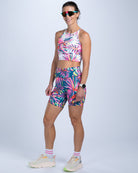 Zoot Sports RUN CROPS Women's Ltd Run Crop - Island Original