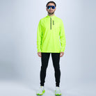 Zoot Sports RUN JACKETS Men's Ltd Run Thermal Half Zip - Hi Viz Yellow