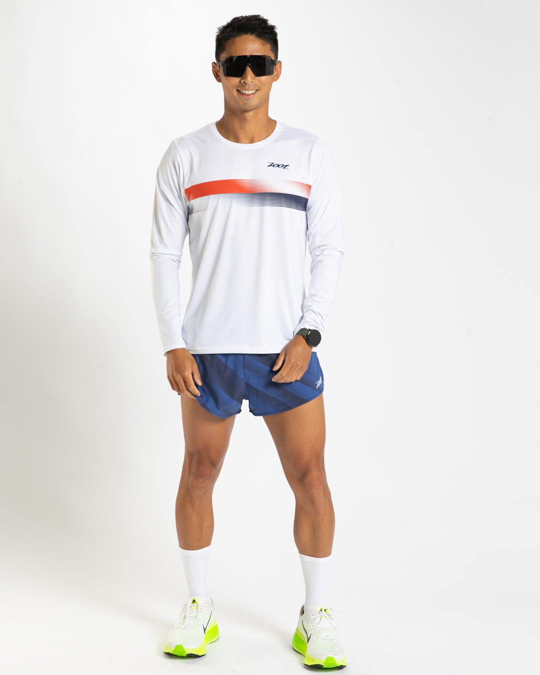 Zoot Sports RUN LONG SLEEVE TEES Men's Ltd Run Ls Tee - Rouler
