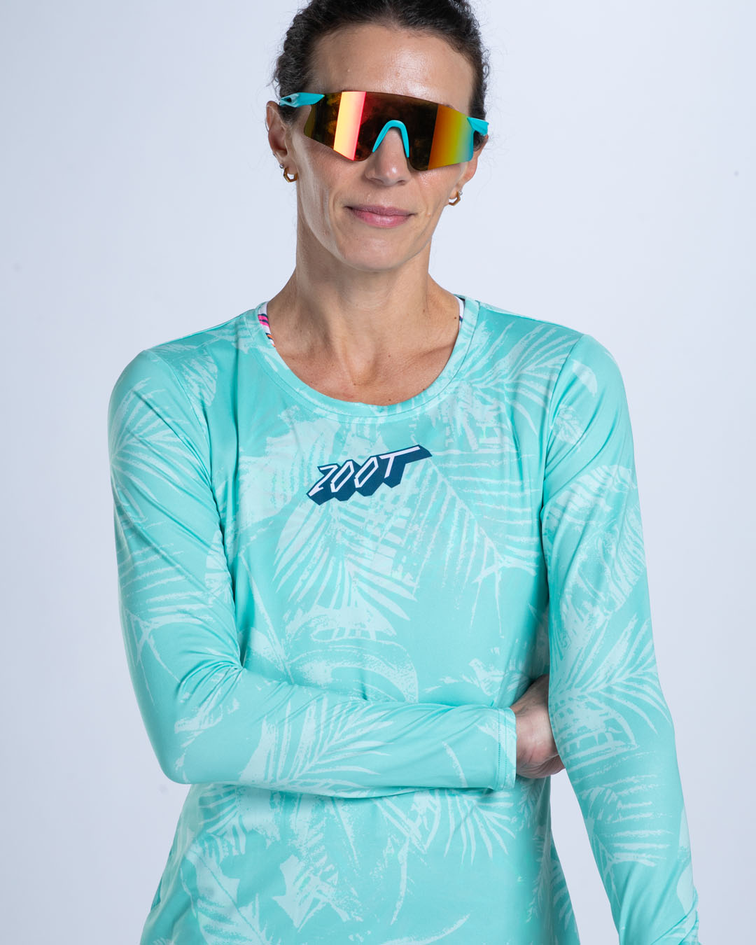 Zoot Sports RUN LONG SLEEVE TEES Women's Ltd Run Long Sleeve Tee - Island Original