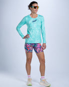 Zoot Sports RUN LONG SLEEVE TEES Women's Ltd Run Long Sleeve Tee - Island Original