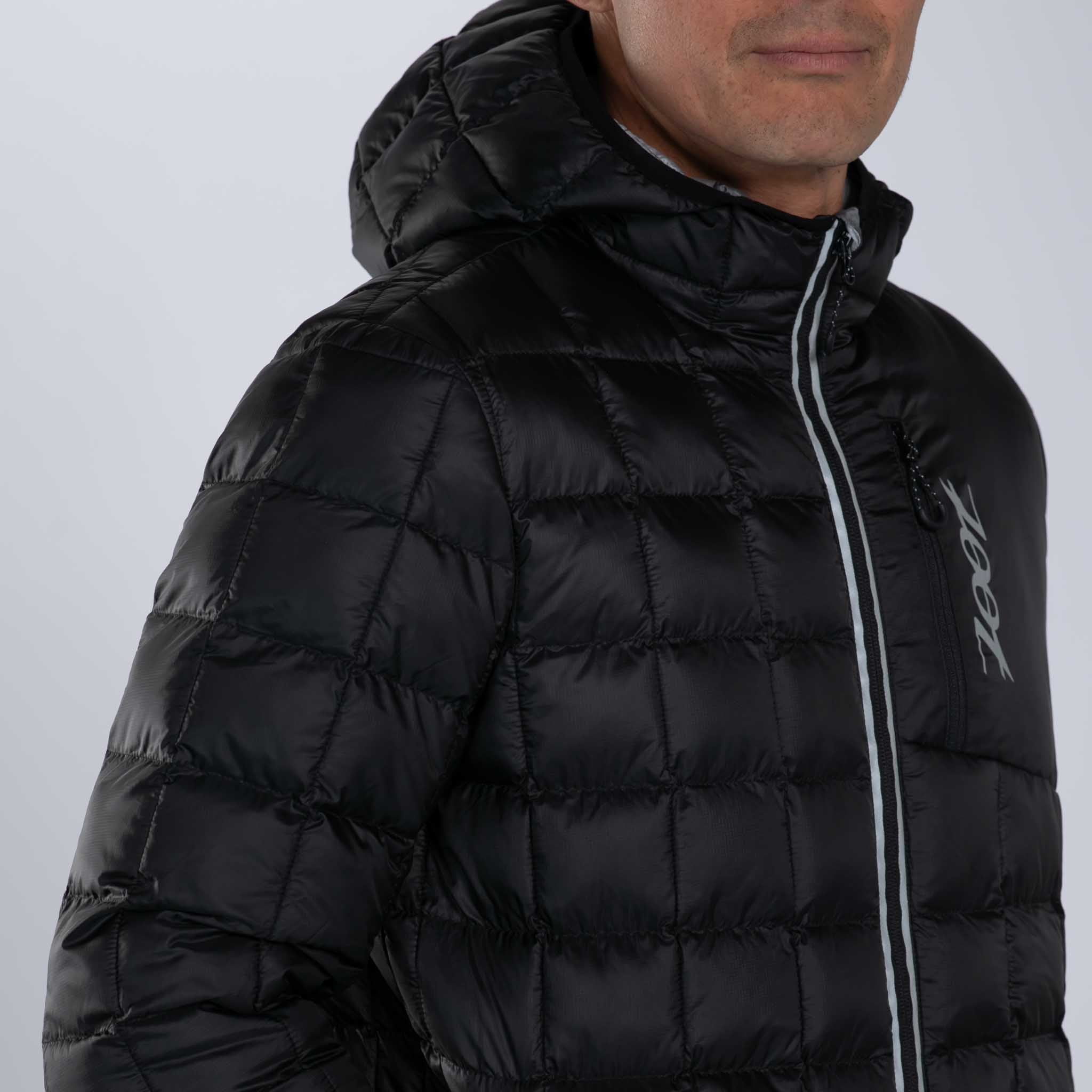 Zoot Sports RUN OUTERWEAR Men's Elite Puffer Jacket - Black