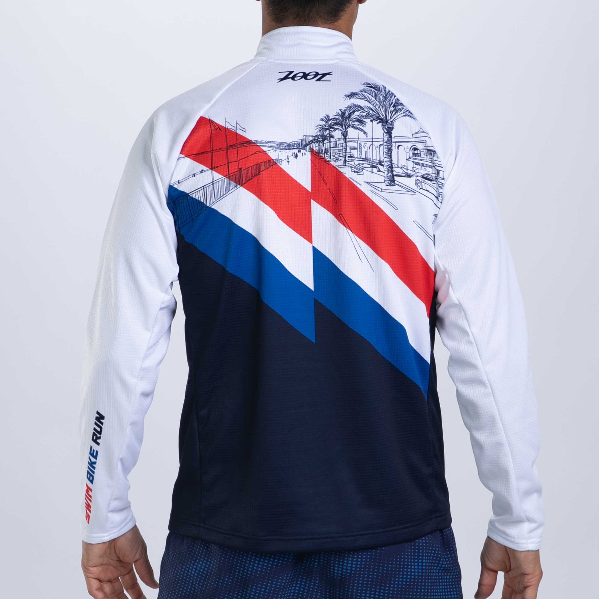 Zoot Sports RUN OUTERWEAR Men's Ltd Run Thermo 1/2 Zip - Cote d'Azur