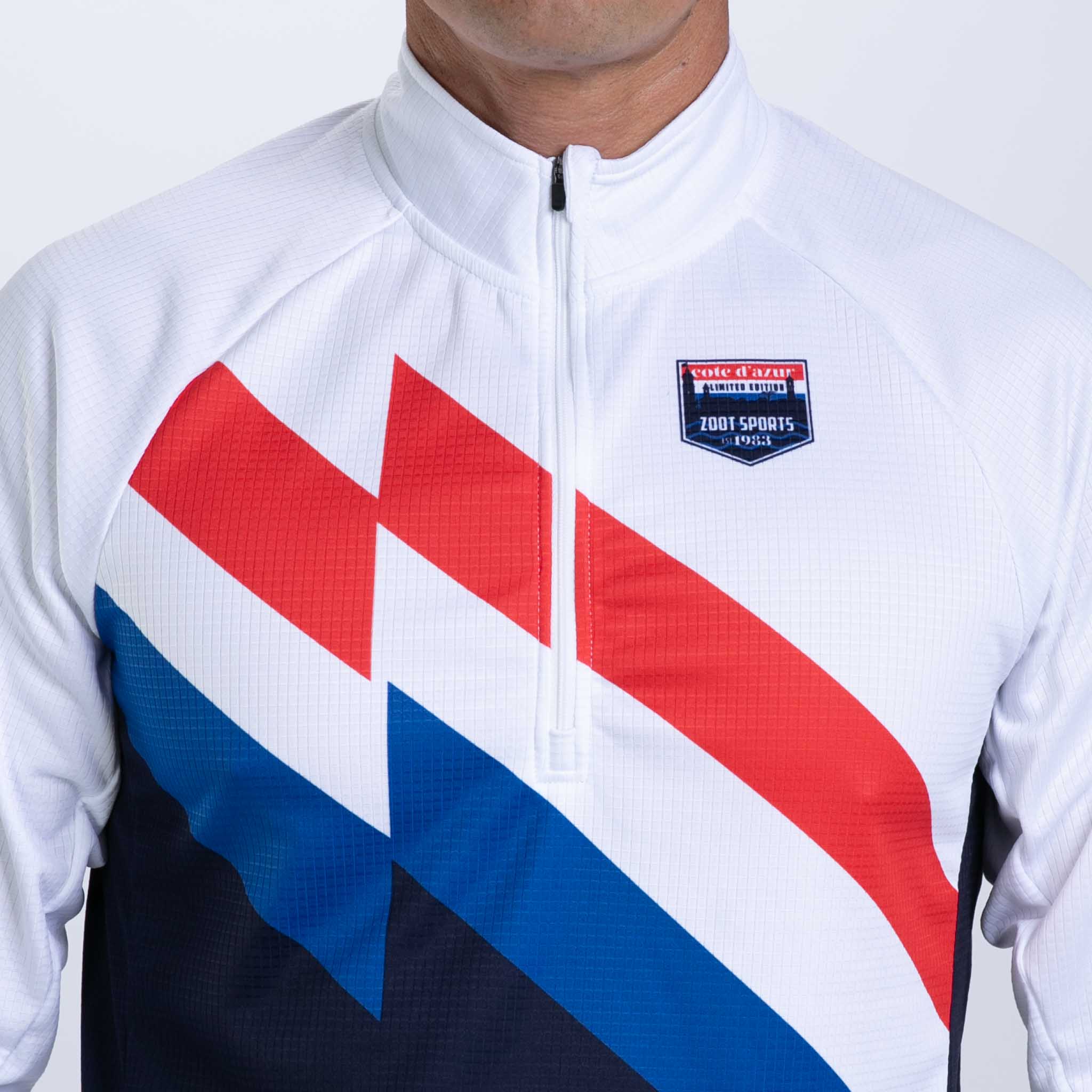 Zoot Sports RUN OUTERWEAR Men's Ltd Run Thermo 1/2 Zip - Cote d'Azur