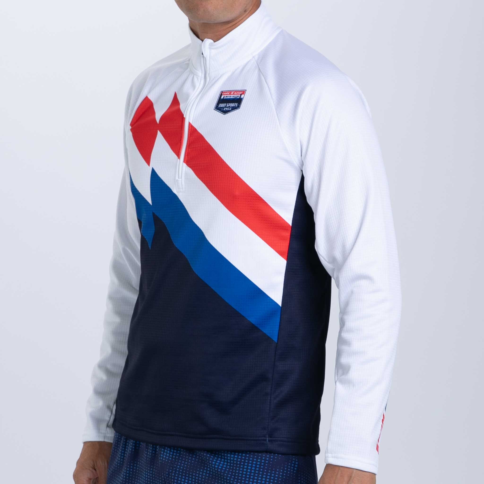 Zoot Sports RUN OUTERWEAR Men's Ltd Run Thermo 1/2 Zip - Cote d'Azur