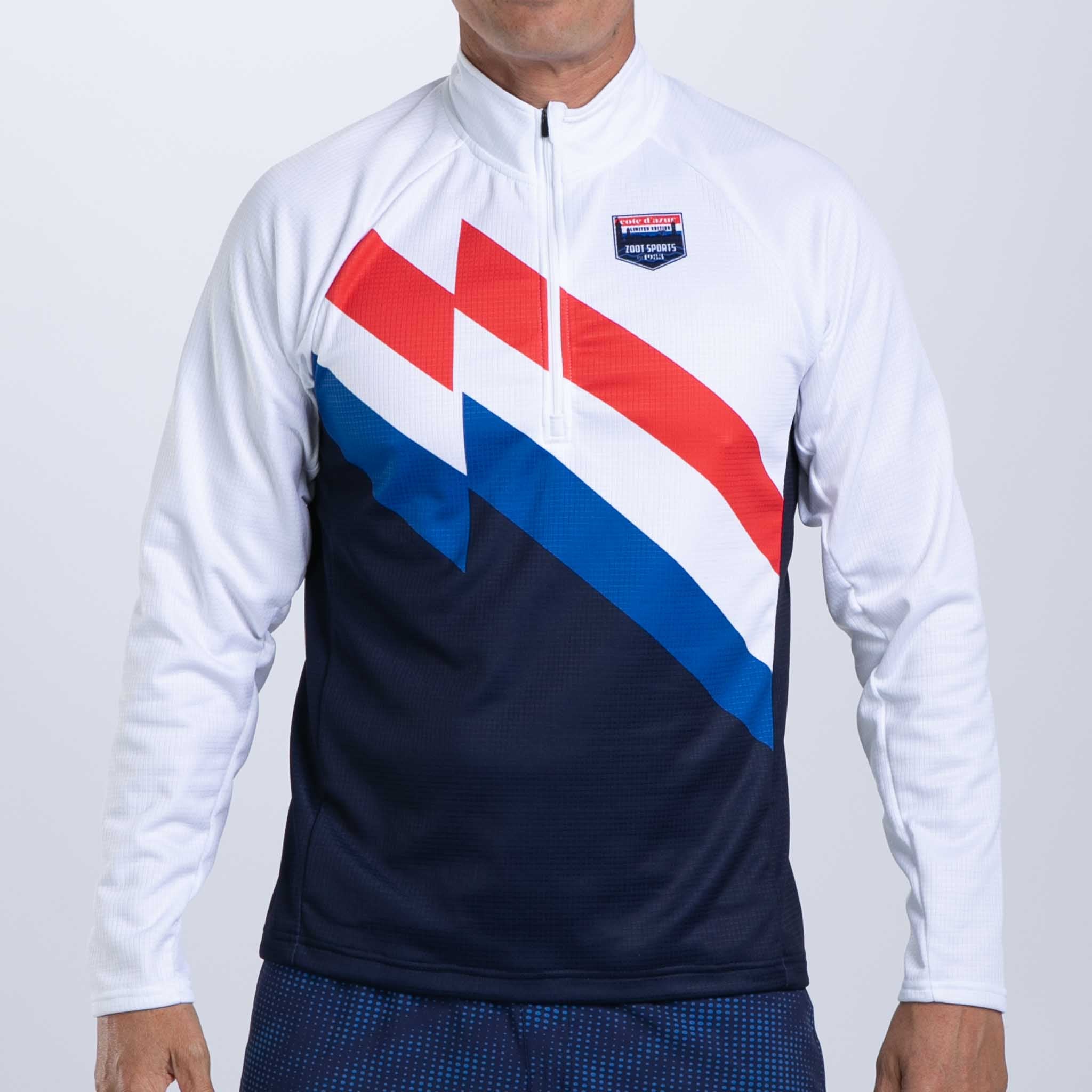 Zoot Sports RUN OUTERWEAR Men's Ltd Run Thermo 1/2 Zip - Cote d'Azur