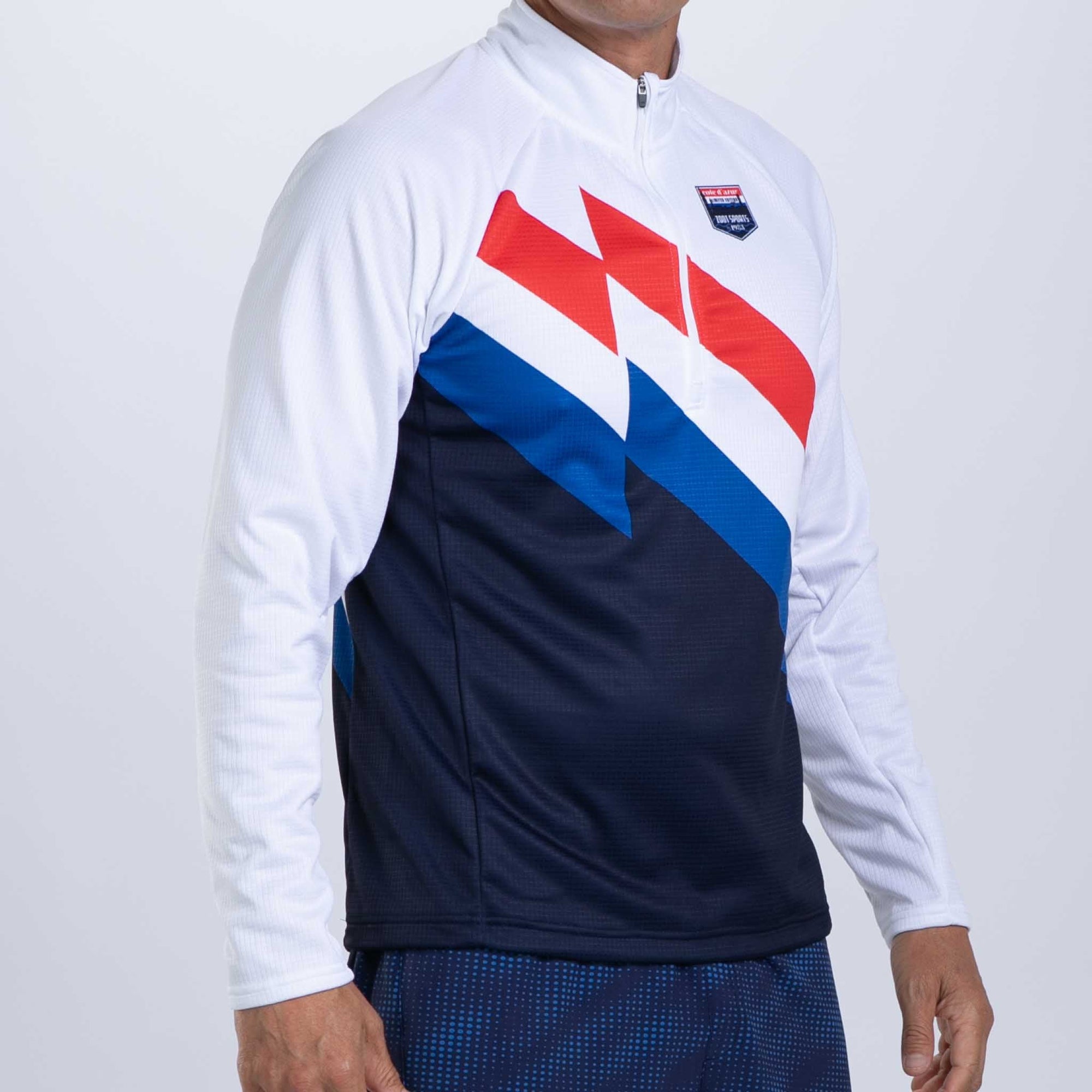 Zoot Sports RUN OUTERWEAR Men's Ltd Run Thermo 1/2 Zip - Cote d'Azur