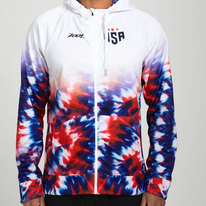 Zoot Sports RUN OUTERWEAR Men's Ltd Run Thermo Hoodie - Freedom