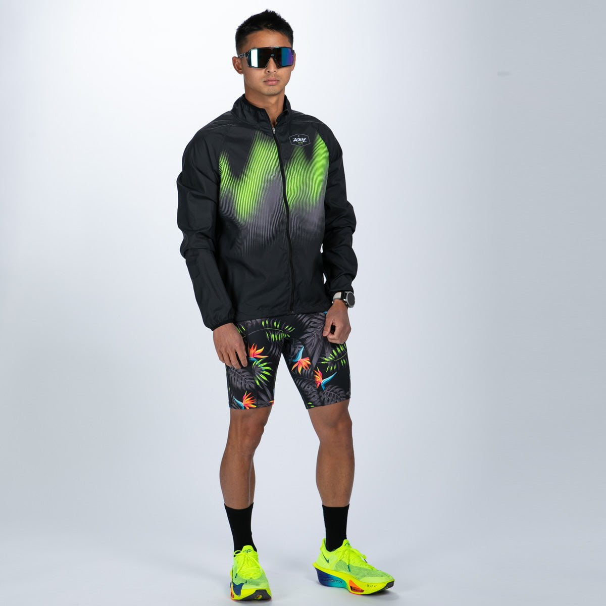 Zoot Sports RUN OUTERWEAR Men's Run Jacket - Tropical Magic