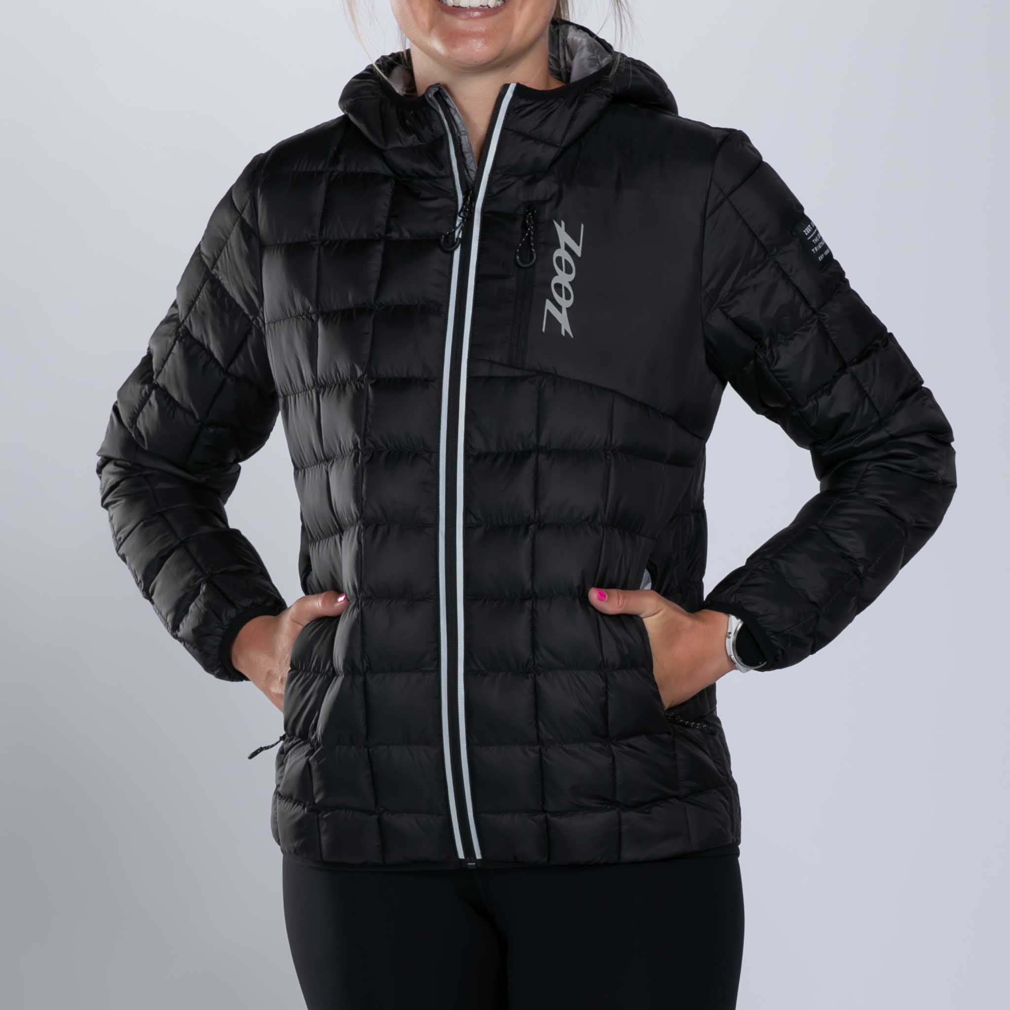 Zoot Sports RUN OUTERWEAR Women's Elite Puffer Jacket - Black