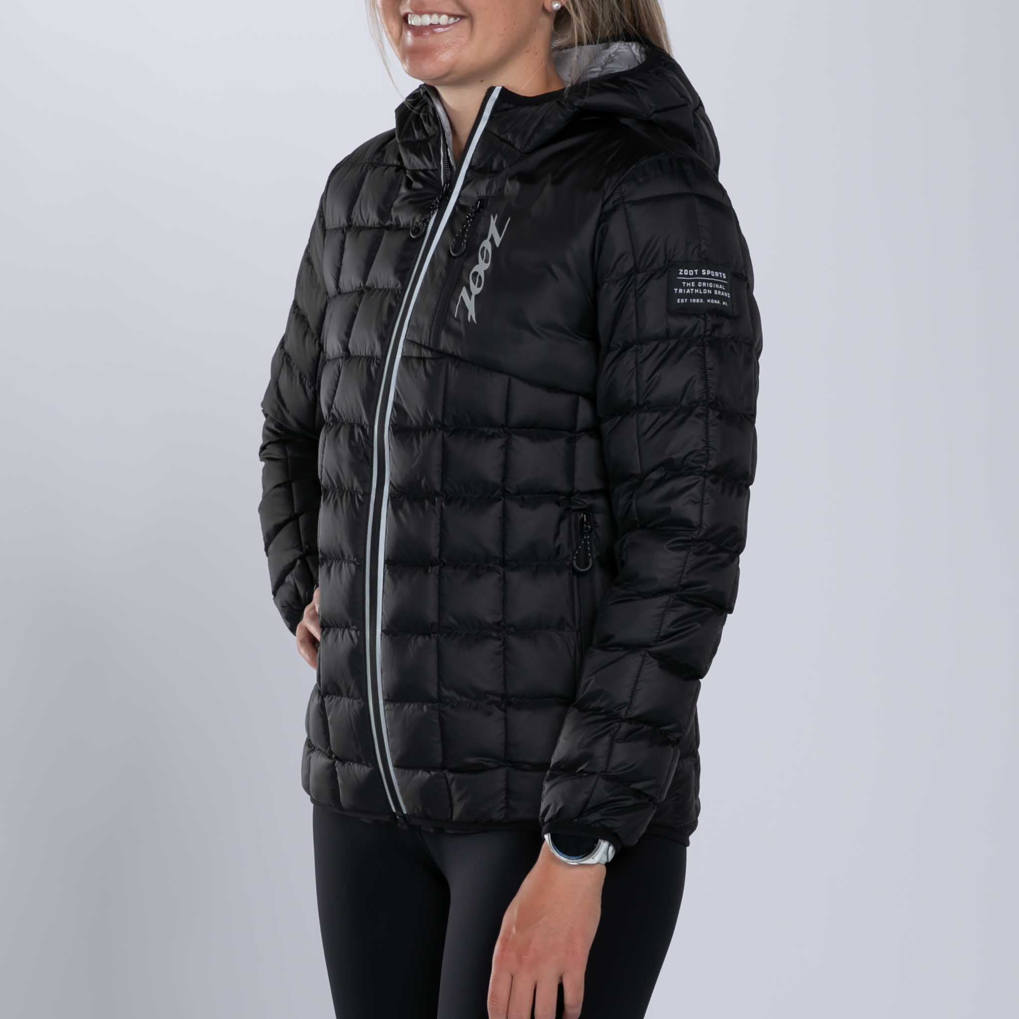 Zoot Sports RUN OUTERWEAR Women's Elite Puffer Jacket - Black