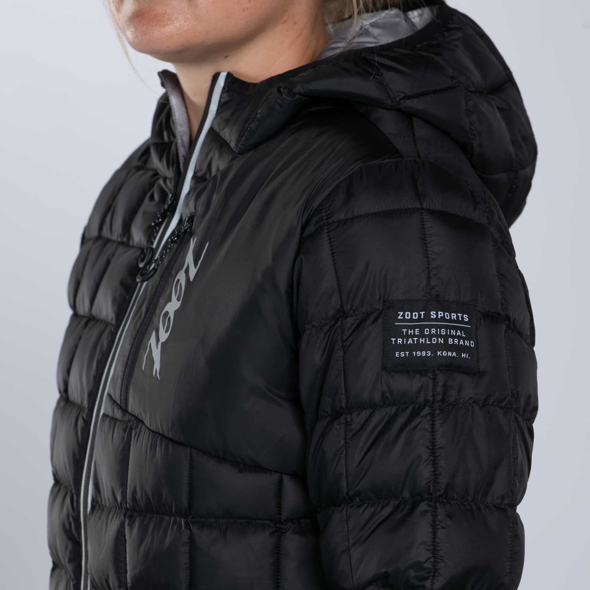 Zoot Sports RUN OUTERWEAR Women's Elite Puffer Jacket - Black