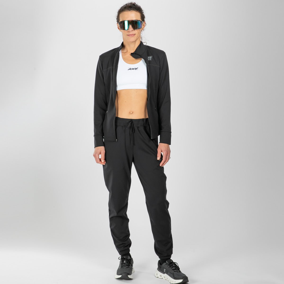 Zoot Sports RUN OUTERWEAR Women's Elite Run Track Jacket - Black