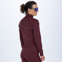 Zoot Sports RUN OUTERWEAR Women's Elite Run Track Jacket - Burgundy
