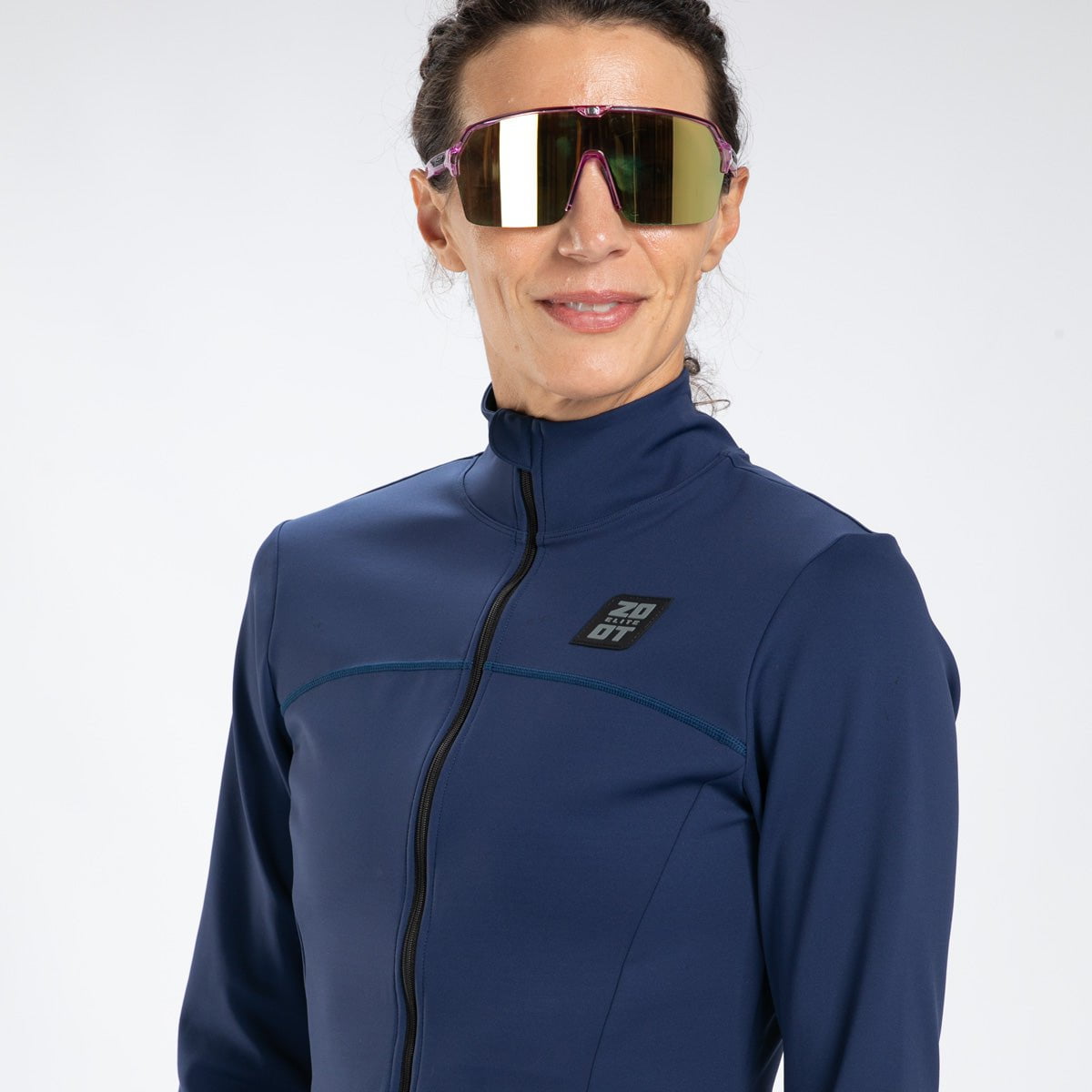 Zoot Sports RUN OUTERWEAR Women's Elite Run Track Jacket - Deep Navy