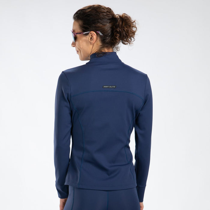 Zoot Sports RUN OUTERWEAR Women's Elite Run Track Jacket - Deep Navy