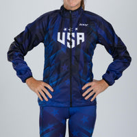 Zoot Sports RUN OUTERWEAR Women's LTD Run Jacket - RWB