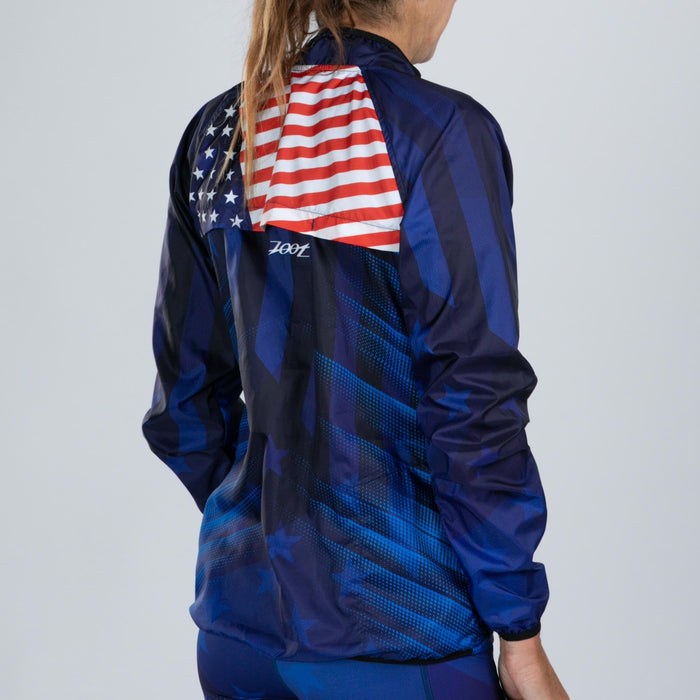 Zoot Sports RUN OUTERWEAR Women's LTD Run Jacket - RWB