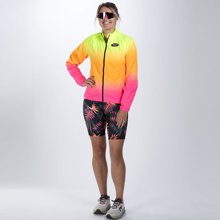 Zoot Sports RUN OUTERWEAR Women's Ltd Run Jacket - Tropical Magic