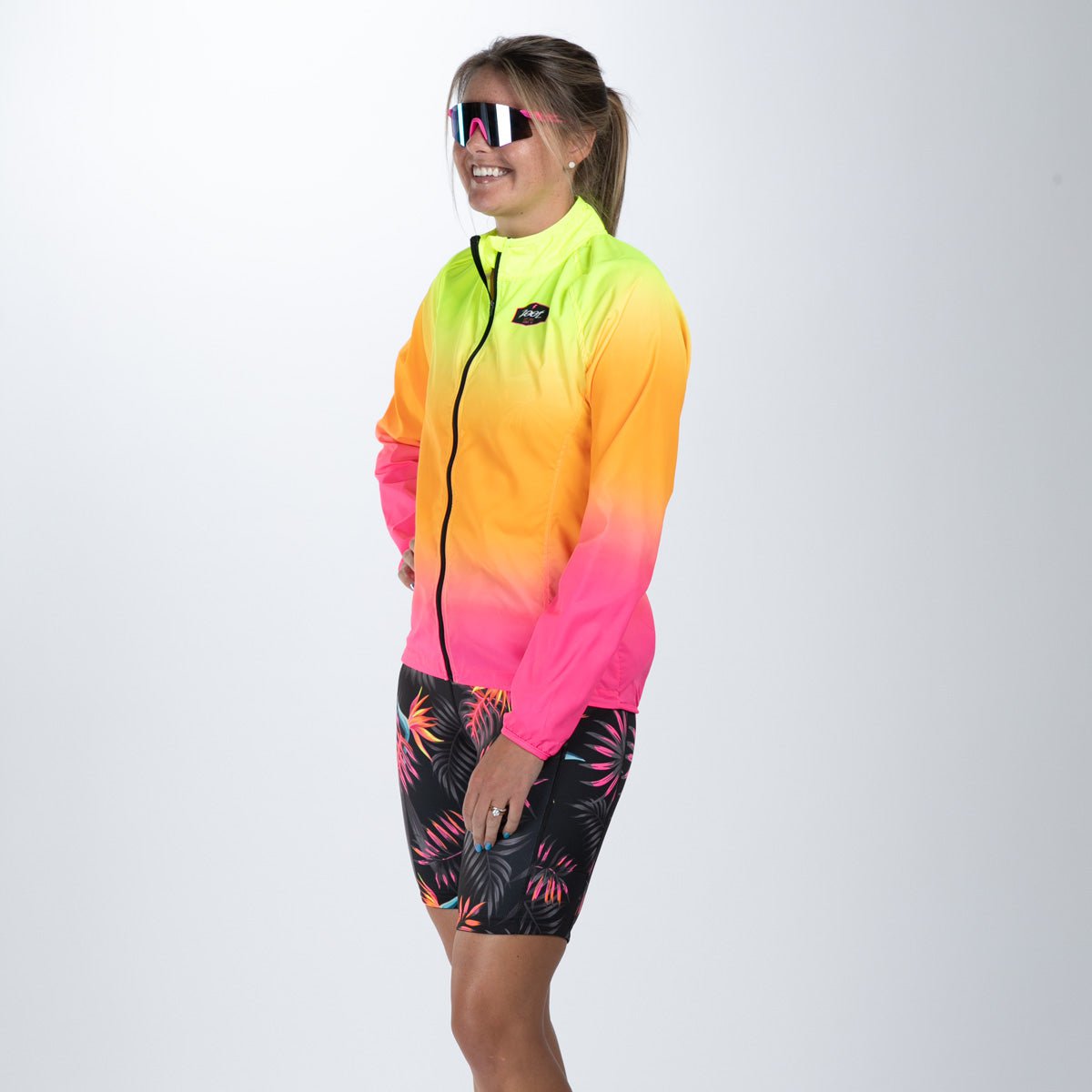 Zoot Sports RUN OUTERWEAR Women's Ltd Run Jacket - Tropical Magic