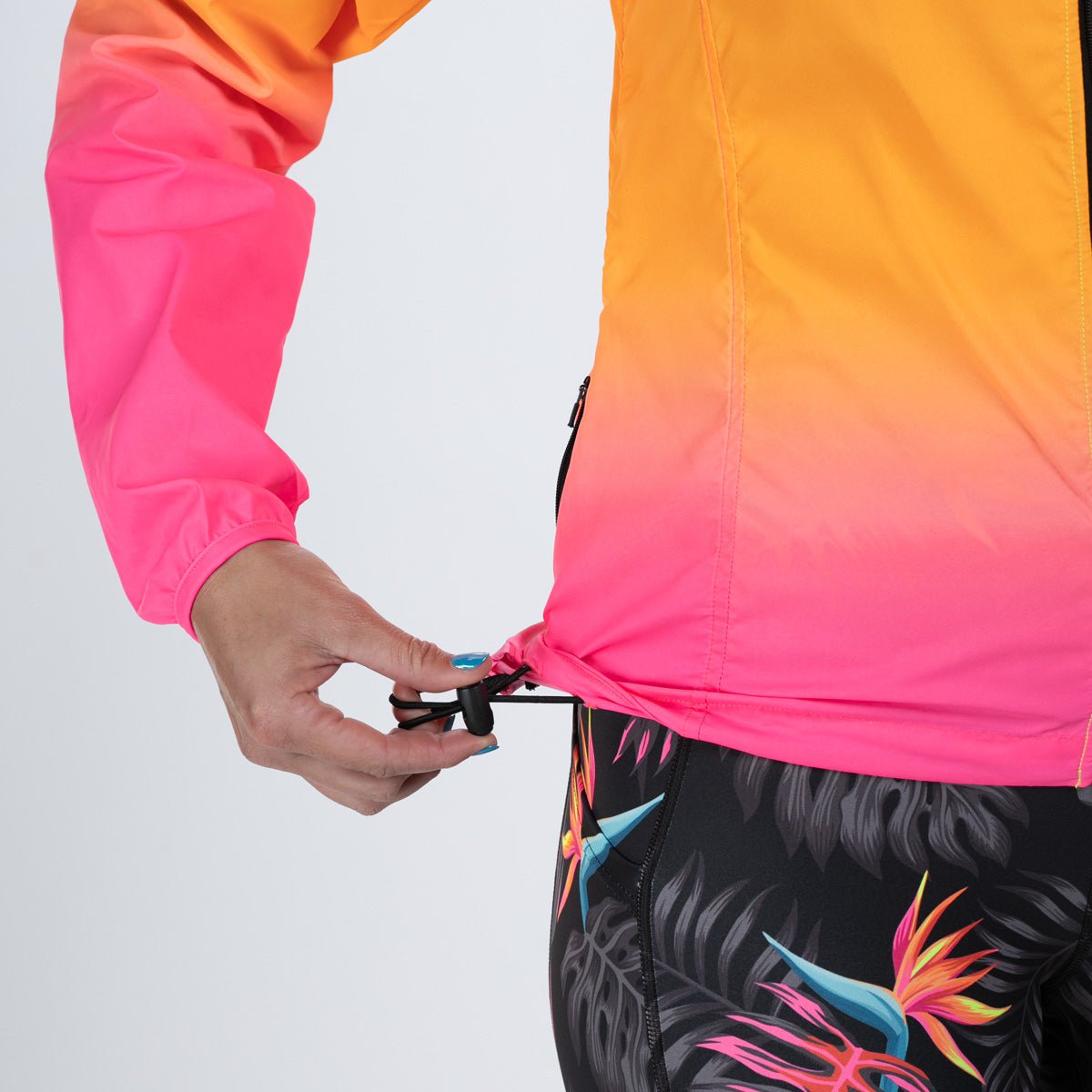 Zoot Sports RUN OUTERWEAR Women's Ltd Run Jacket - Tropical Magic