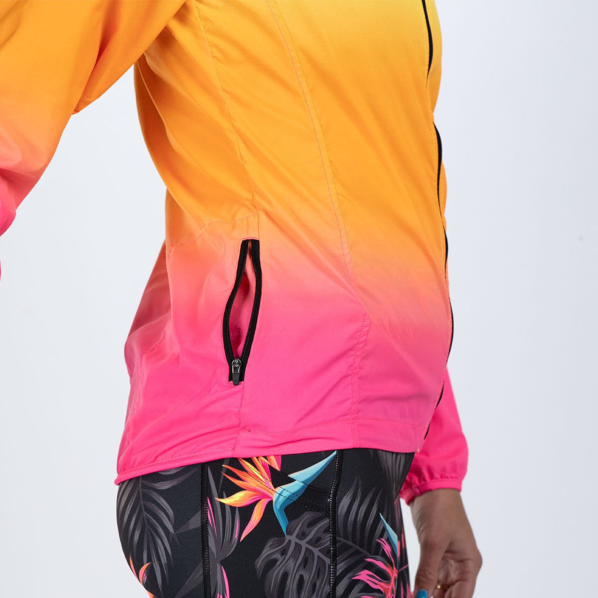 Zoot Sports RUN OUTERWEAR Women's Ltd Run Jacket - Tropical Magic