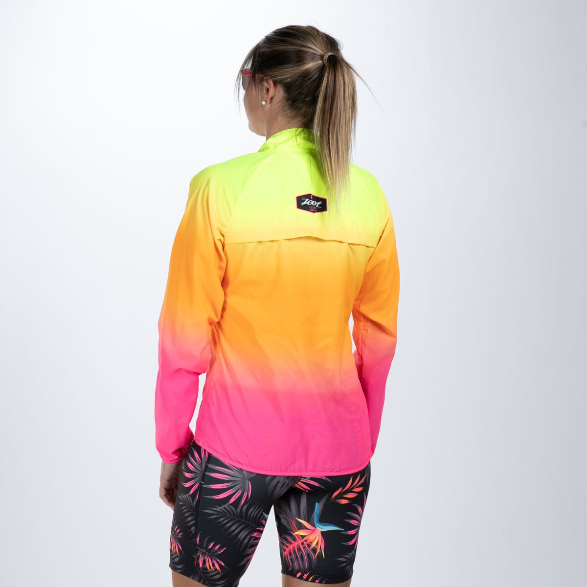 Zoot Sports RUN OUTERWEAR Women's Ltd Run Jacket - Tropical Magic